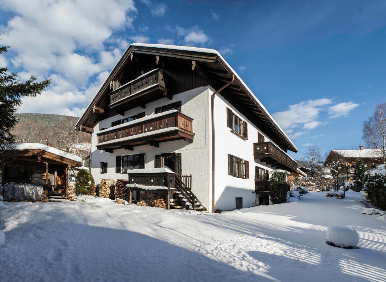 Modern-Bayrisches Apartment Mit Seeblick Tegernsee Exteriör bild