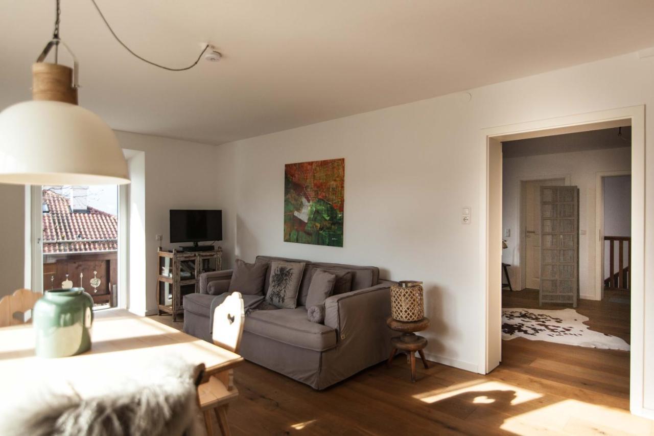 Modern-Bayrisches Apartment Mit Seeblick Tegernsee Exteriör bild